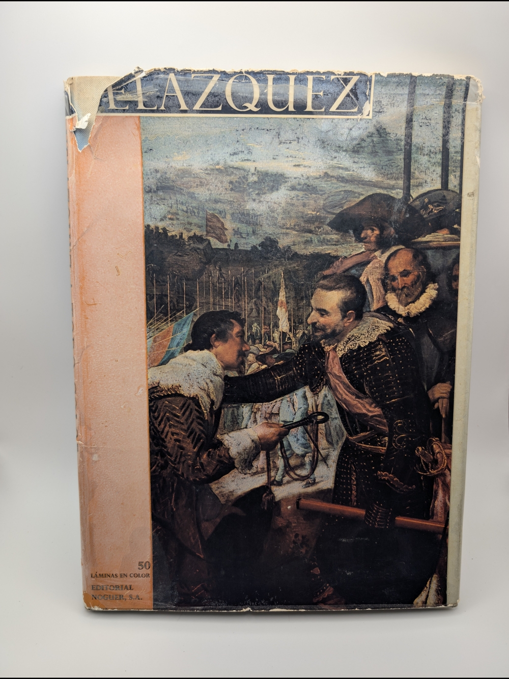 Velazquez Fifty Colour Plates Phaidon Art Hardback Book 1962, In Spanish Espanol